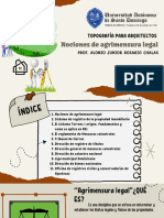 Nociones de Agrimensura Legal, Topografía, Tarea 3 Yarielysfb - Compressed