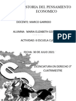 La Teoría Económica Clásica o Economía Clásica Se Refiere A Una Escuela de Pensamiento Económico Cuyos Principales Exponentes Son Adam Smith