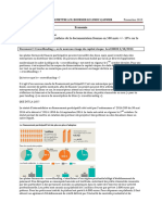 Partie 1: Note de Synthèse