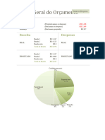 Planilha Orçamento Familiar