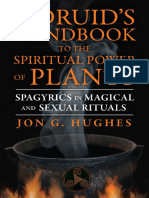 A Druid's Handbook To The Spiritual Power of Plants Ingles