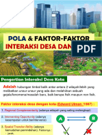 Pola Dan Faktor Interaksi Desa Dan Kota.