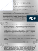 La Población y Espacios Geográficos