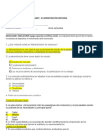 Examen 1 Administracion de Empresas