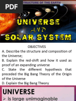 Universe and Solar System