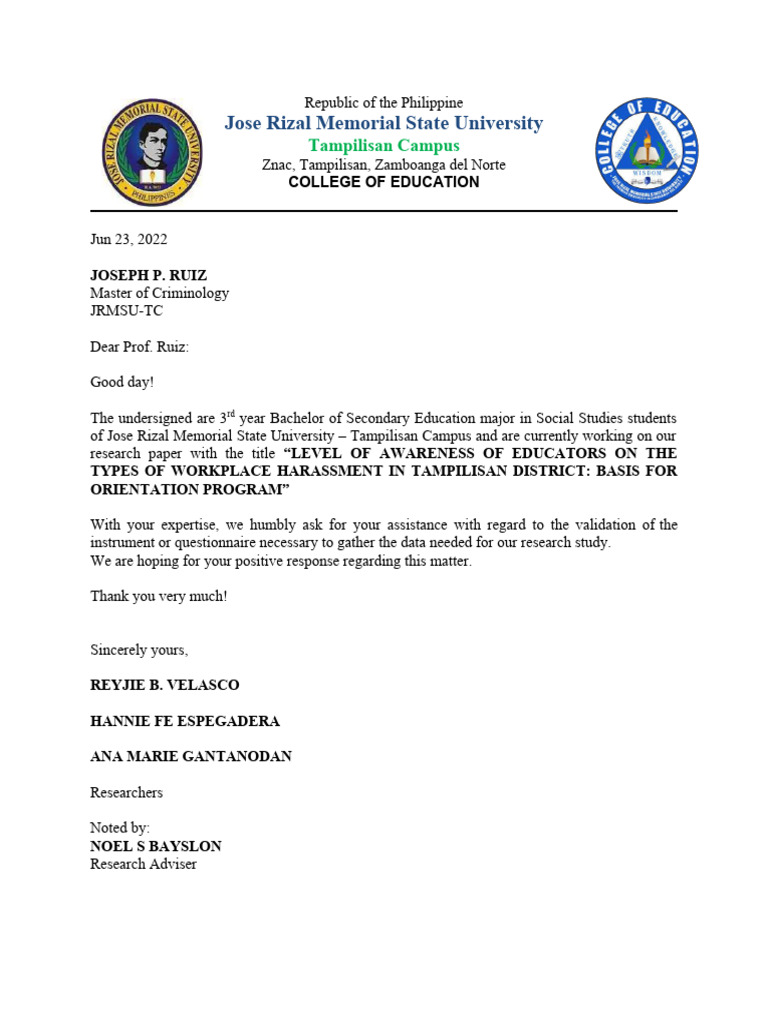 Validation Form Pdf Science