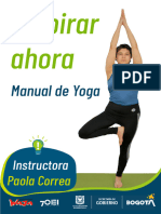 Manual de Yoga Respirar Ahora - 2020