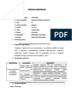 PDF Sesion de Aprendizaje Areas y Perimetros - Compress