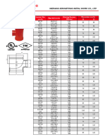 Ficha Tecnica TEE Reductora XGQT05