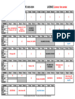 Calendrier L1