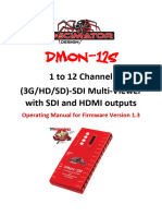 Decimator DMON-12S HARDWARE MANUAL FV1.3