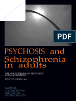 NICE Guideline For Schizophrenia