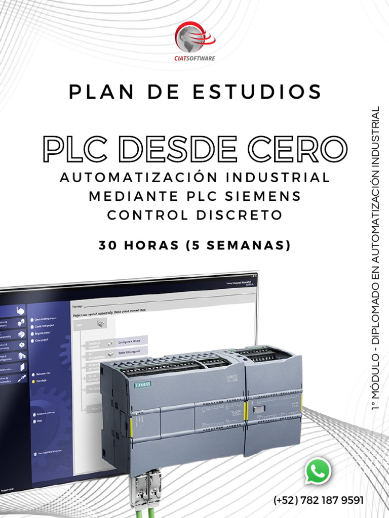 Plan de Estudios Mod1 PLC | PDF | Controlador lógico programable ...