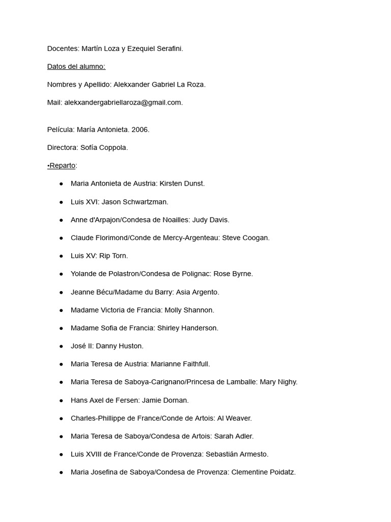 Ficha mar a antonieta pdf maria antonieta monarqu a francesa