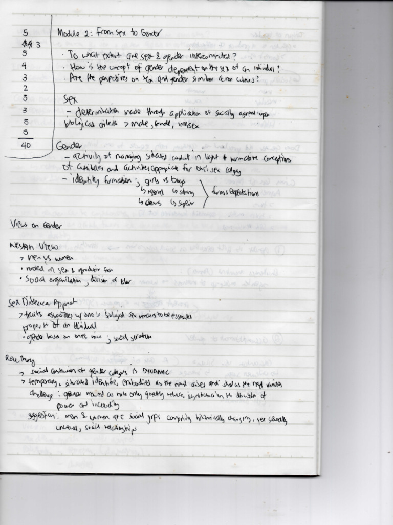 SOSC3 Module 2 Notes | PDF