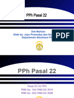 Pertemuan 11 PPH Pasal 22