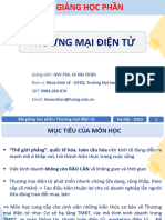 Chương 1 - Tổng quan về thương mại điện tử