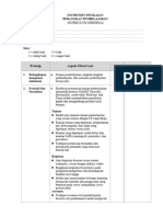 Format Penilaian Penyusunan Perangkat Pembelajaran Oleh DPL Dan GP Tiap Siklus (K Merdeka Atau K 13)