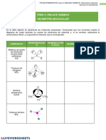 Ficha Geometría Molecular