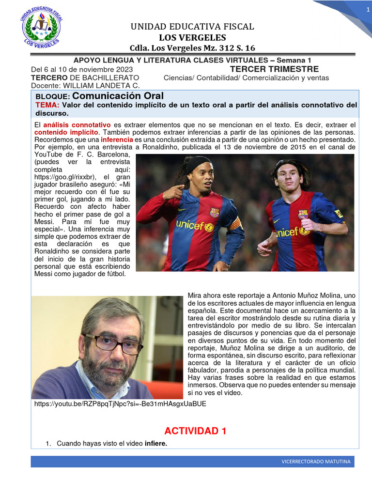 Análisis del Contenido Implícito Oral | PDF