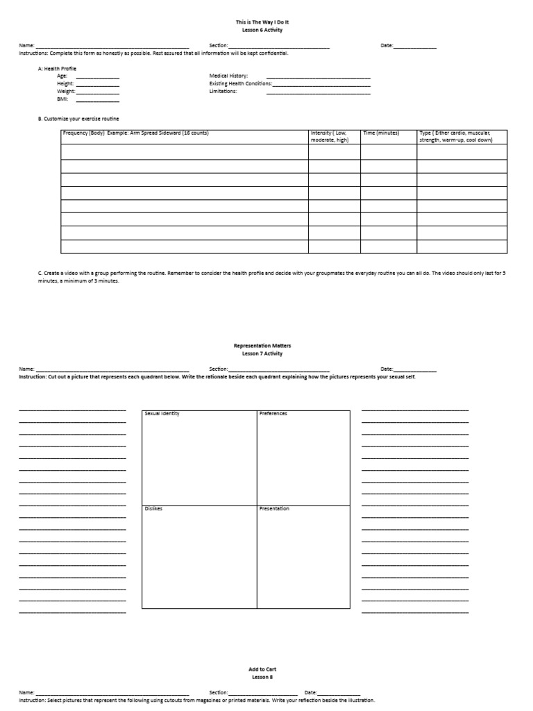 Module 2 Activity Formats | PDF | Aerobic Exercise