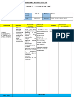 Sesión-El Texto Descriptivo