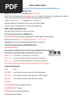 Music Theory Notes 2