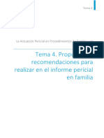 Analisis de Informe Pericial en Familia