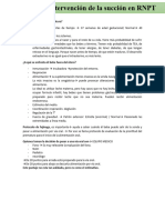 Evalución e Intervención de La Succión en RNPT