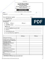 Admission Form