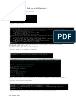Konfigurasi IPAddress Debian11.4