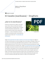 El Canabis (Marihuana) - DrugFacts - National Institute On Drug Abuse (NIDA)