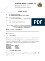 Informe Tecnico Compras Material de Escritorio