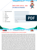 6° PLANIFICACIÓN ANUAL-6to Grado - 2023-ÚNICO CONTACTO