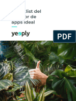 Yeeply - Checklist Del Creador de Apps Ideal