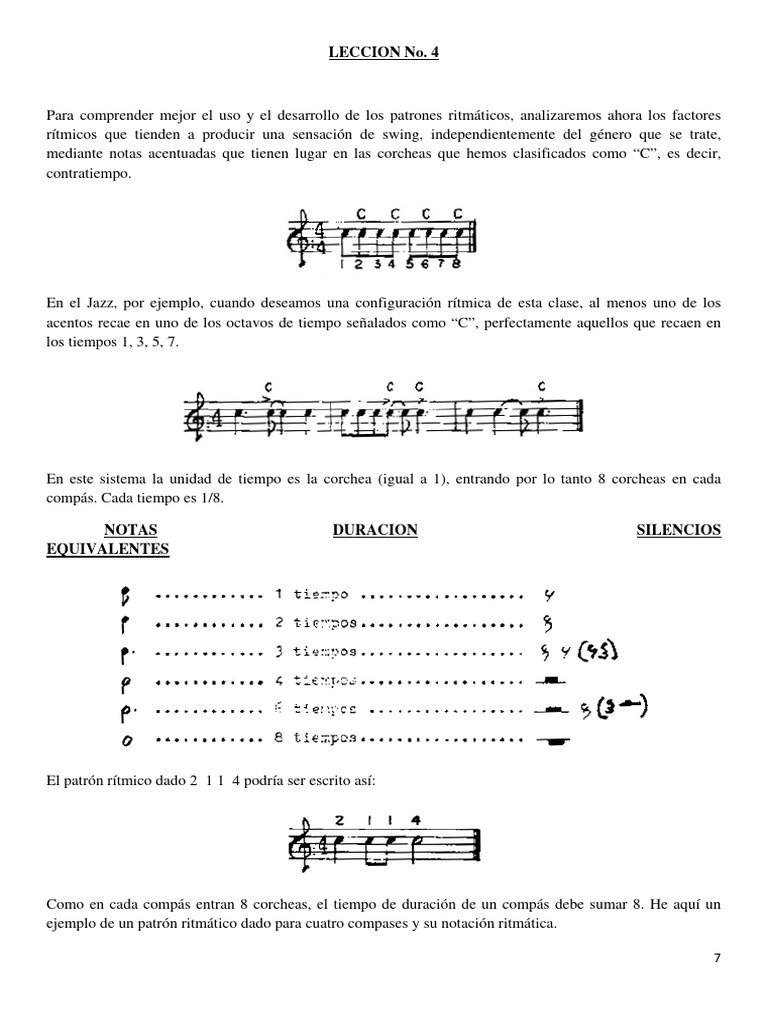 Análisis de Patrones Rítmicos y Armonización | PDF | Ritmo | Armonía