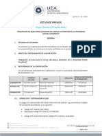 Estudios Previos: "Adquisición de Buses para La Renovar Del Parque Automotor de La Universidad Estatal Amazónica"