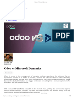 Odoo Vs Microsoft Dynamics