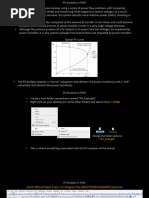 PSSE PV Analysis