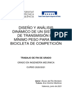 Rio - Diseno y Analisis Dinamico de Un Sistema de Transmision de Minimo Peso para Una Bicicleta D...