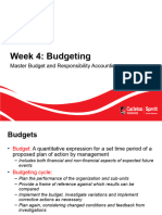 Week 4 Cash Budgeting