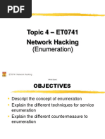 NWHK CHAP4-Network Hacking - Enumeration v.1