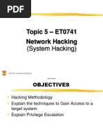 NWHK CHAP5-Network Hacking - System Hacking v.1