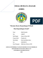 Tugas 7 ISBD (Resume Kasus Kepentingan Pribadi Dan Kepentingan Sosial) Hafiz Pramudya