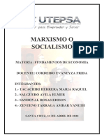 Socialismo Marxisto - Grupo 4 F.E.