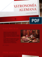 Gastronomía Alemana