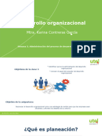 Semana 3. Desarrollo Organizacional