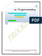 Plane Trigonometry - by Trockers