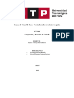 Semana 13 Tema 01 Tarea Version Borrador Del Articulo de Opinion