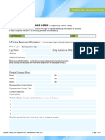 Partner Due Diligence Form